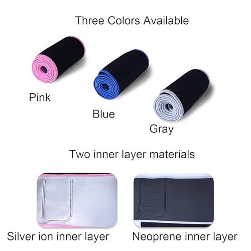 Faja Abdominal Masculina para Hernia Umbilical Rosa miniatura 6