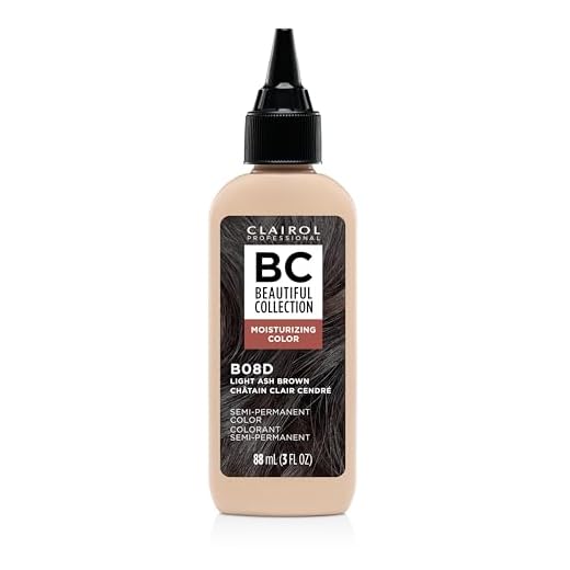 Clairol Professional Beautiful Collection Hair Color, 8d Light Ash Brown, 3 oz