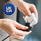 Desiretech 2 Way Adaptor – UK Double Plug Adapter with 13A Fuse – Compact Multi Plug Socket for Home & Office – Dual Extension Plug for Appliances, TV, PC, Kitchen & Lighting – White (2 Pack) - Image 5