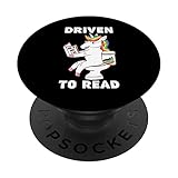 Photo Gallery driven to read unicorn library reading books reader funny popsockets popgrip intercambiabile Photo Gallery driven to read unicorn library reading books reader funny popsockets popgrip intercambiabile