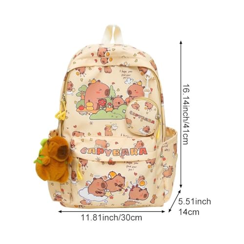 Sac à dos dessin animé pour enfants grand cartable d'école ordinateur - 5