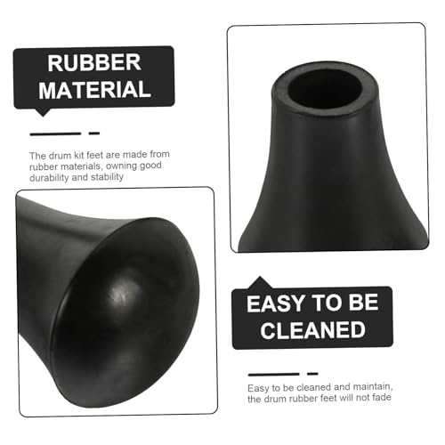 SUPVOX 10 pcs protector para pie de soporte de batería miniatura 7