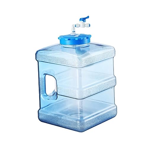 RNXRZANK Portable Water Storage Container with Handle for Outdoor Use, 10L Square