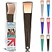 Back Bliss Lotion Applicator – Apply Suntan Cream, Fake Tan, Ointment, Oil, Medicine | Flexi Reach Handle and Refill Pad | Self Tanner Wand Applier Brush for Body Tanning Lotion and Sunscreen, Black
