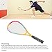 Oversized Kids Squash Racket, Lightweight Training Racquet with Shock Absorption for Playground Near Your Home