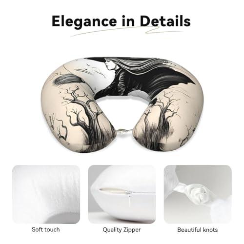 Almohada de Memory Foam para Viaje Lateral 25x30 cm miniatura 4