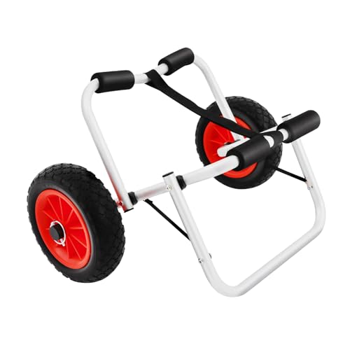 Treeisland Kajakwagen Kanuwagen Bootswagen Klappbar Transportwagen für...