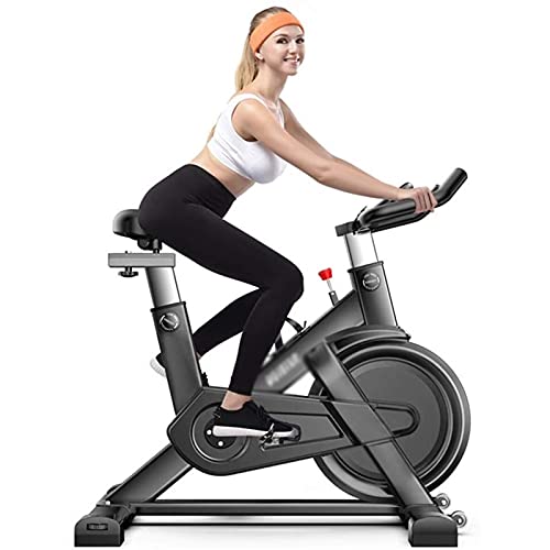 Image of Magnetic Exercise Bikes Stationary Belt Drive Indoor Cycling Bike with High Weight Capacity Adjustable Magnetic Resistance Ultra Silent Exercise Fitness Bike