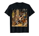 The Garden of Earthly Delights Famous Painting By Bosch T-Shirt