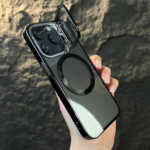 Étui de support pour iPhone 14 Pro Max avec charge magnétique noir
