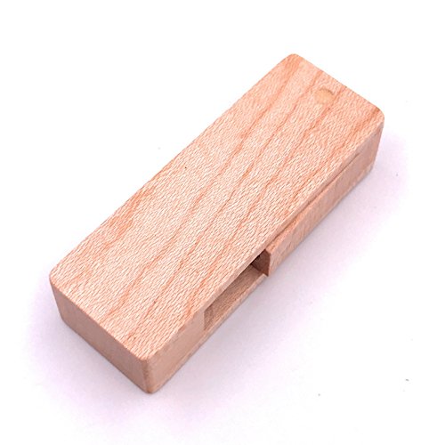 Clé USB en bois 64 Go H-Customs un cadeau en bois original pour photographe