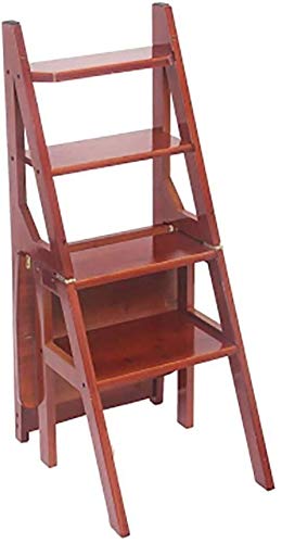 Taburete de escalera DASHADAO para alcanzar estantes altos en la cocina o limpiar el salón