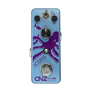 CNZ Audio does is again bringing Classic Octave Tones in their Octopus Guitar Effect Pedal. Having full control of your octave outputs and the ability to recall preset settings on the fly makes this a must for any experienced or budding guitarist! Us...