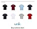 unik Boy's Uniform Pique Polo Shirt Short Sleeve, Sky Blue Size 6