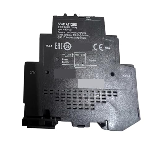 Relais statique SSM1A112BD d'origine monophasé 12A commande 4-32VDC