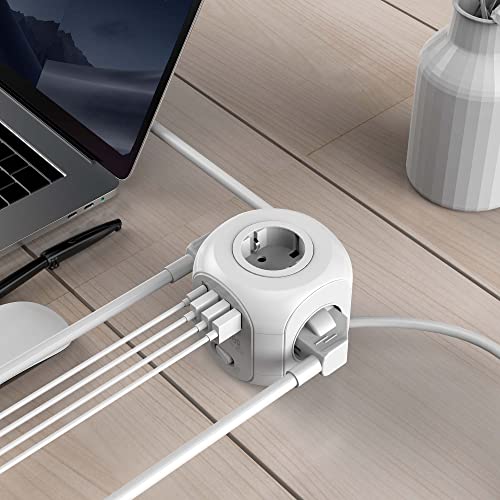 PowerBox 431 RealPower plus de câbles emmêlés grâce au cube USB-C - 3