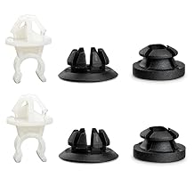 Hood Support Prop Rod Holder Clip, Car Fender Hood Prop Rod Holders for Honda Accord Odyssey Prelude Acura RDX TSX 91503-SS0-003,6PCS