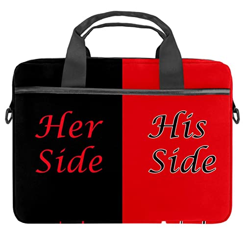 Sacoche ordi 13-14.5" antichoc Her Side His Side pour protéger votre PC