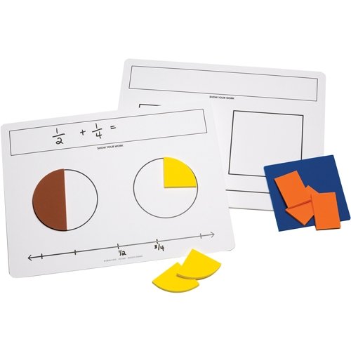 212 Main Write On Wipe Off Fraction Mats