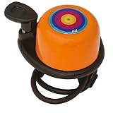 Liix Fahrradklingel Scooter Bell Rainbow Ring Orange