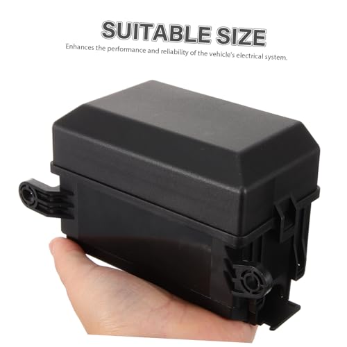 Mobestech Caixa De Relé Do Carro Bloco De Fusíveis Automotivos Bloco De Fusíveis Marinhos Bloco De D