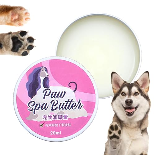 Doiyislem Balsam Für Hundepfoten,20ml Pflege Für Trockene Katzenkrallen - Kätzchenpfotenbalsam,Für Tierliebhaber Winter Sommer Outdoor Abenteuer Heißer Asphalt Kaltes Wetter Wandern Zuhause