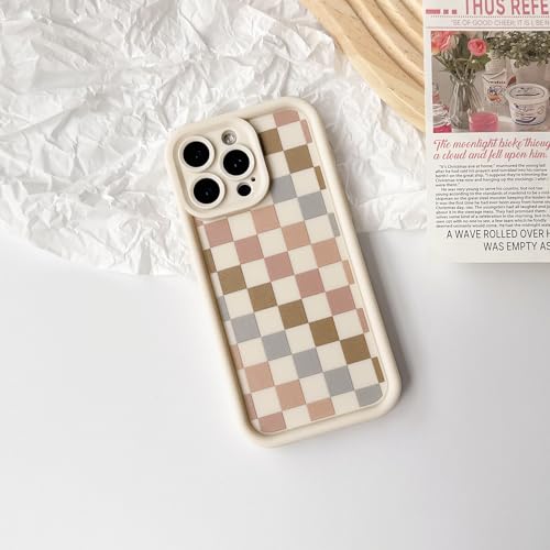 Lovmooful for iPhone 13 Pro Case Cute Checkerboard Plaid-Multicolor by Lovmooful - Used condition - Image 2