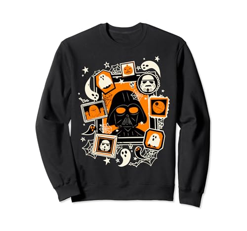 Star Wars Darth Vader And Ghosts Halloween Poster Sudadera