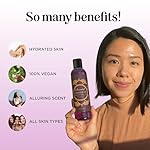 Aromatherapy Sensual Massage Oil for Couples - Relaxing Lavender Massaging Oil for Massage Therapy with Vitamin E Jojoba & Sweet Almond - Naturally Scented Vegan Non GMO & Gluten Free (8 Fl Oz) - Image 3