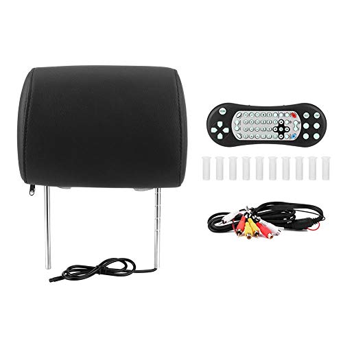 Kimiss 7Inches Car Dvd Player, Hd Car Headrest Dvd Player With Hdmi Video Input Ir Dc12V Support Sd Card Usb Cd Dvd With Av Input #TOP1