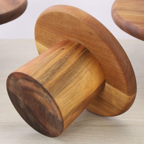 Support à cupcakes multi-usages en bois pour valoriser vos buffets - 4