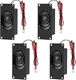 4pcs Mini Speaker 3w 8ohm Loundspeaker 8 Ohm 3 Watt Micro Speaker with JST-PH2.0 Interface for Arduino Electronical Projects