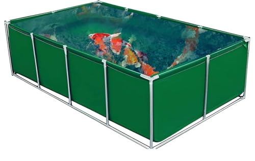 Estanque para peces sin excavar: tanque con soporte metálico 2