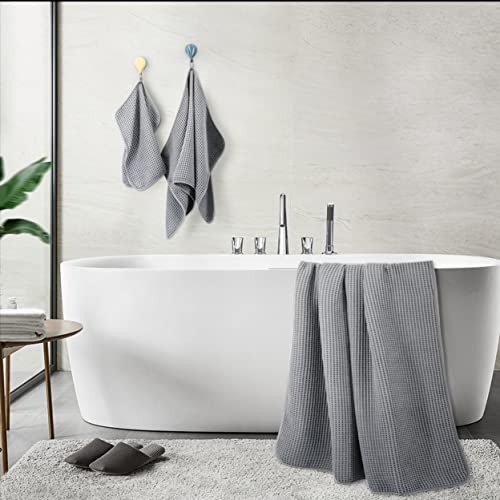 Polyte Oversize, 60 X 30 Inch, Quick Dry Lint Free Microfiber Bath Towel Set thumb #3
