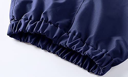 Toddler Boys Cargo Joggers Casual Closed Bottom Sweat Pants Cotton Playwear Athletic Pants, 2-Pack, Red/Dark Blue, Size 12-18 Months = Tag 80 #TOP4