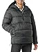 Price comparison product image Amazon Essentials Men's Lightweight Water-Resistant Hooded Puffer Anorak Jacket, Dark Grey, L