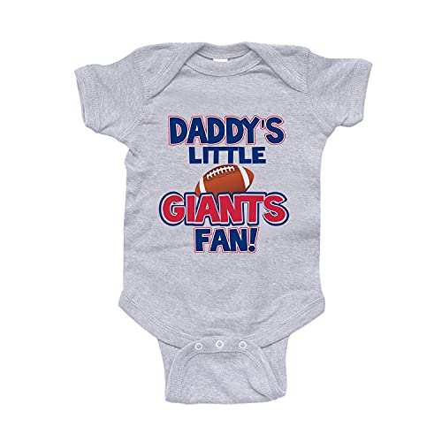 Image of NanyCrafts' Daddy's Little Giants Fan bodysuit, Giants baby, Little Giants Fan