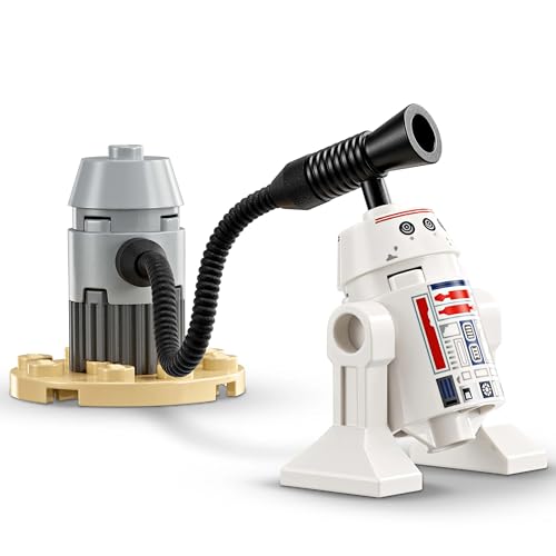 LEGO Star Wars 75410 Mando and Grogu’s N-1 Starfighter Building Toy with The Mandalorian Minifugure, Grogu & R5-D4 Figures - Image 4