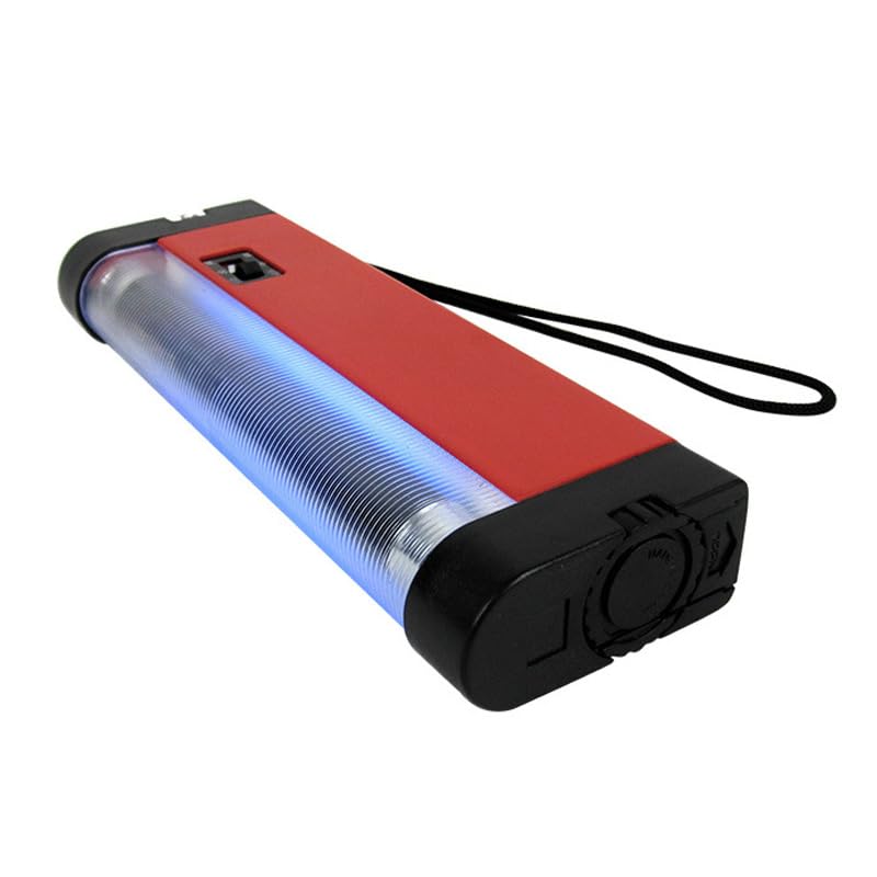 TOPINCN Detector de Billetes Falsos de Reconocimiento Rápido con Tubo de Luz Portátil 4WT5 UV Money Checker para USD RMB JPY KRW EUR GBP, Ampliamente Aplicable para Hoteles y Vendedores Ambulantes