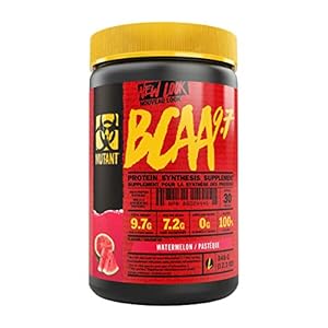 MUTANT BCAA 9.7 | Supplement BCAA Powder with Micronized Amino Acid and Electrolyte Support Stack | 348g (.77 lb) | Watermelon