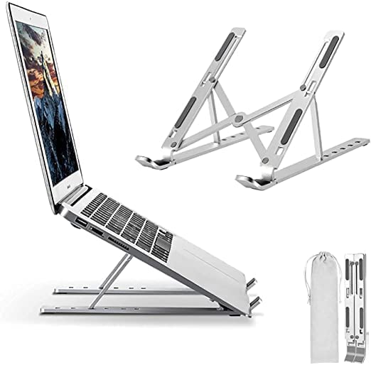 VRUDDHI Laptop Table T8 Table for Laptop Stand for Sofa and Bed, Desk Portable Adjustable Laptop