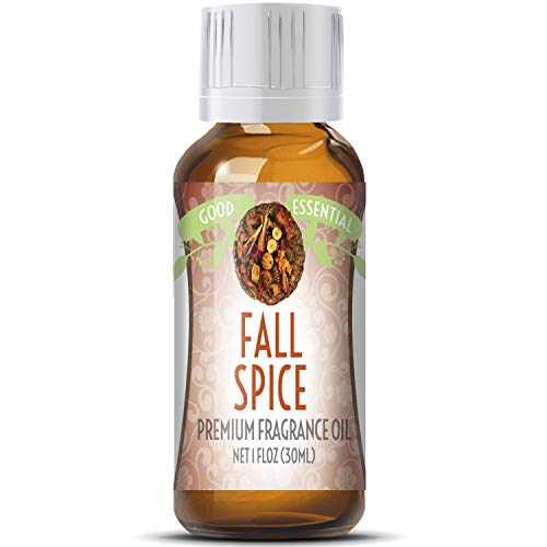 Fall Spice Scented Oil by Good Essential (Huge 1oz Bottle - Premium Grade Fragrance Oil) - Perfect for Aromatherapy, Soaps, Candles, Slime, Lotions, and More!