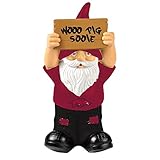 Elite Fan Shop Arkansas Razorbacks Garden Gnome - Cardinal