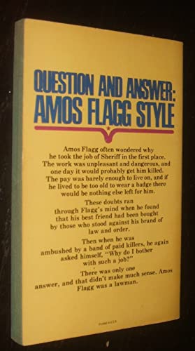Amos Flagg Rides Out B002B16C1W Book Cover