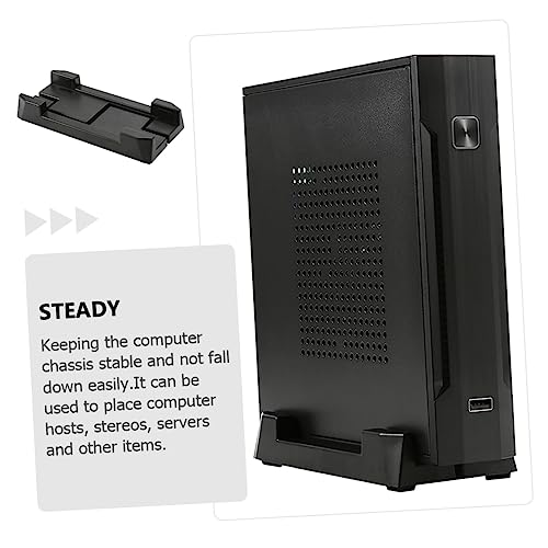 Soporte deslizante para CPU OSALADI móvil, estante versátil para chasis de computadora para mayor estabilidad y ventilación miniatura 2