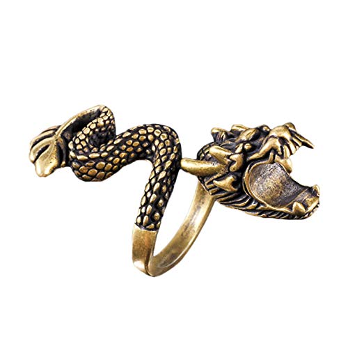 kaikki Anillo Porta Cigarrillos, Anillo Porta Cigarrillos con Diseño Ajustable En Forma De Dragón, Porta Cigarrillos Manos Libres para Jugadores De Consola, Músicos, Conductores Y Todos Los Fumadores Cover