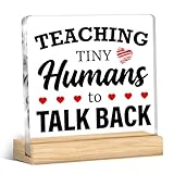 Speech Therapy Gifts Thank You Appreciation Gifts for Speech Therapist Pathologist Teacher Acrylic Desk Plaque Sign Therapy Office Decor