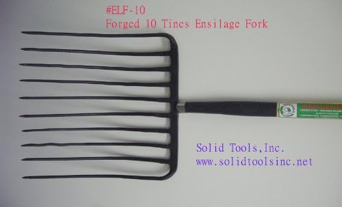 Miniatura 2 de Horquilla de ensilaje forjada de 10 dientes
