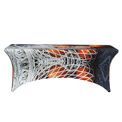 Nappe rectangulaire extensible universelle 1,8 m contre les plis, lavable en machine - 3
