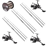 3x Ultimate Adventure Carp II 12ft 3lbs 3pcs